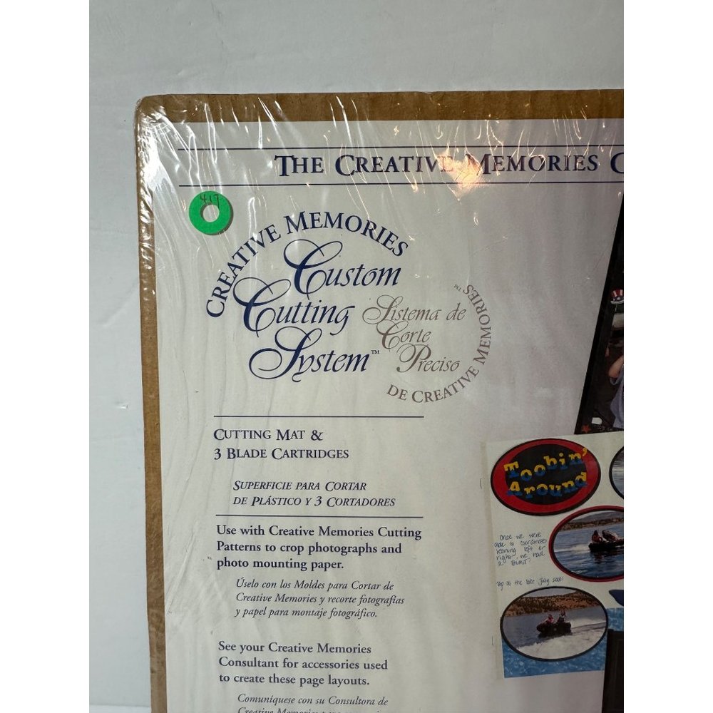 Creative Memories Cutting Mat 12.5" x 10.5" NO BLADES Still Sealed New Old Stock